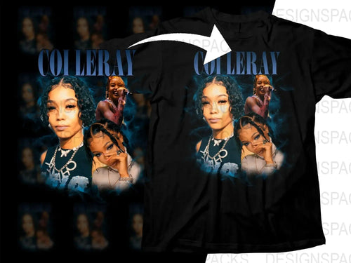 Coi Leray Collage Graphic Artistic Print Png Digital Download