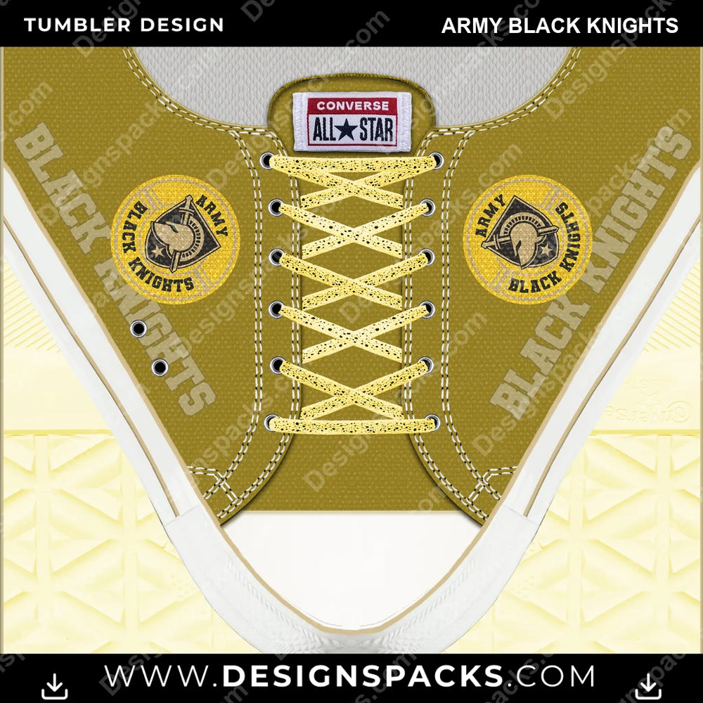 College Sport Converse Army Black Knights NCAA College Sport Tumbler Digital Wrap Design Download