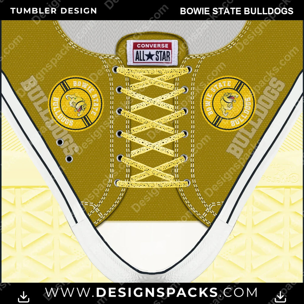 College Sport Converse Bowie State Bulldogs NCAA College Sport Tumbler Digital Wrap Design Download