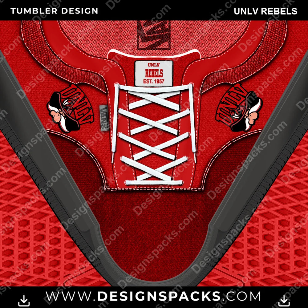 College Sport VANS Atwood DX UNLV Rebels NCAA College Sport Tumbler Digital Wrap Design Download