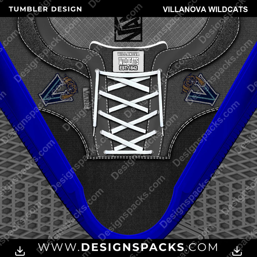 College Sport VANS Atwood DX Villanova Wildcats NCAA College Sport Tumbler Digital Wrap Design Download