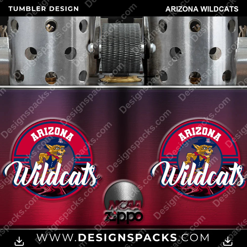 College Sport Zippo Lighter Arizona Wildcats NCAA College Sport Tumbler Digital Wrap Design Download