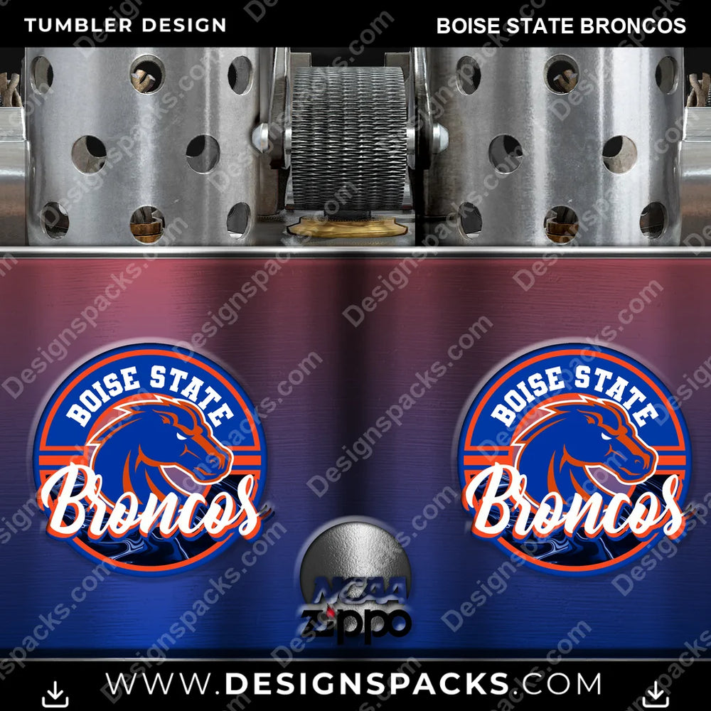 College Sport Zippo Lighter Boise State Broncos NCAA College Sport Tumbler Digital Wrap Design Download