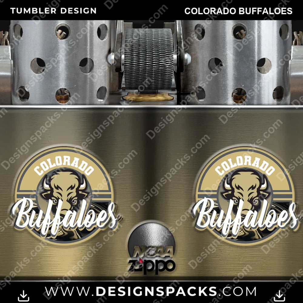 College Sport Zippo Lighter Colorado Buffaloes NCAA College Sport Tumbler Digital Wrap Design Download
