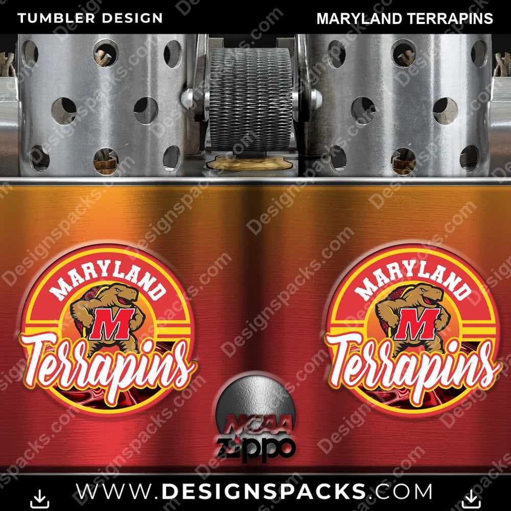 College Sport Zippo Lighter Maryland Terrapins NCAA College Sport Tumbler Digital Wrap Design Download