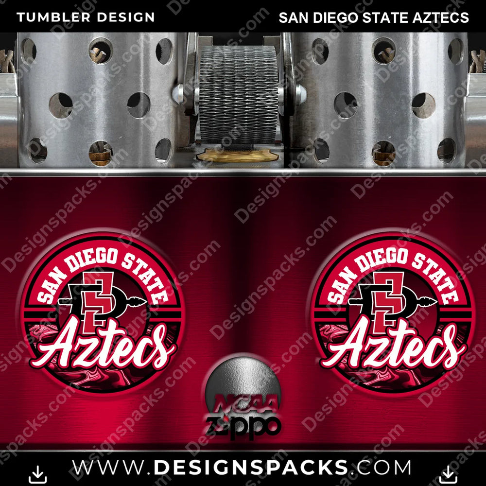 College Sport Zippo Lighter San Diego State Aztecs NCAA College Sport Tumbler Digital Wrap Design Download
