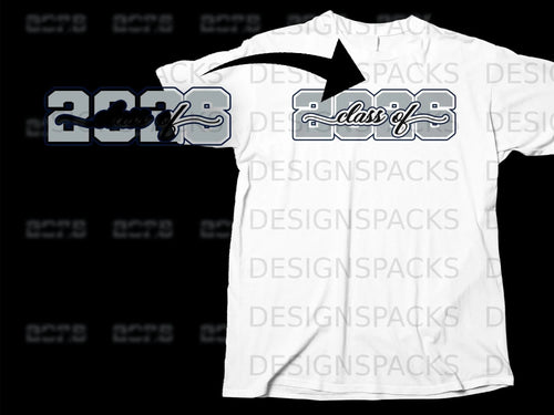 White t-shirt with 