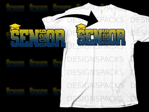 White t-shirt with 