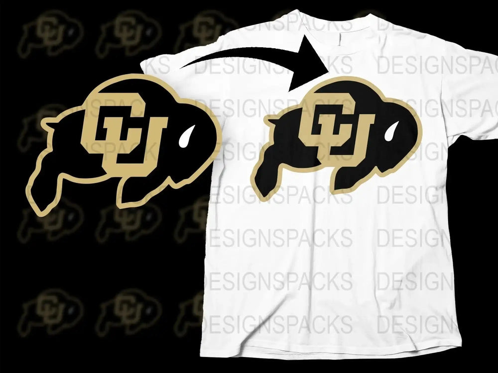 Colorado Buffaloes College Football Png Digital Download