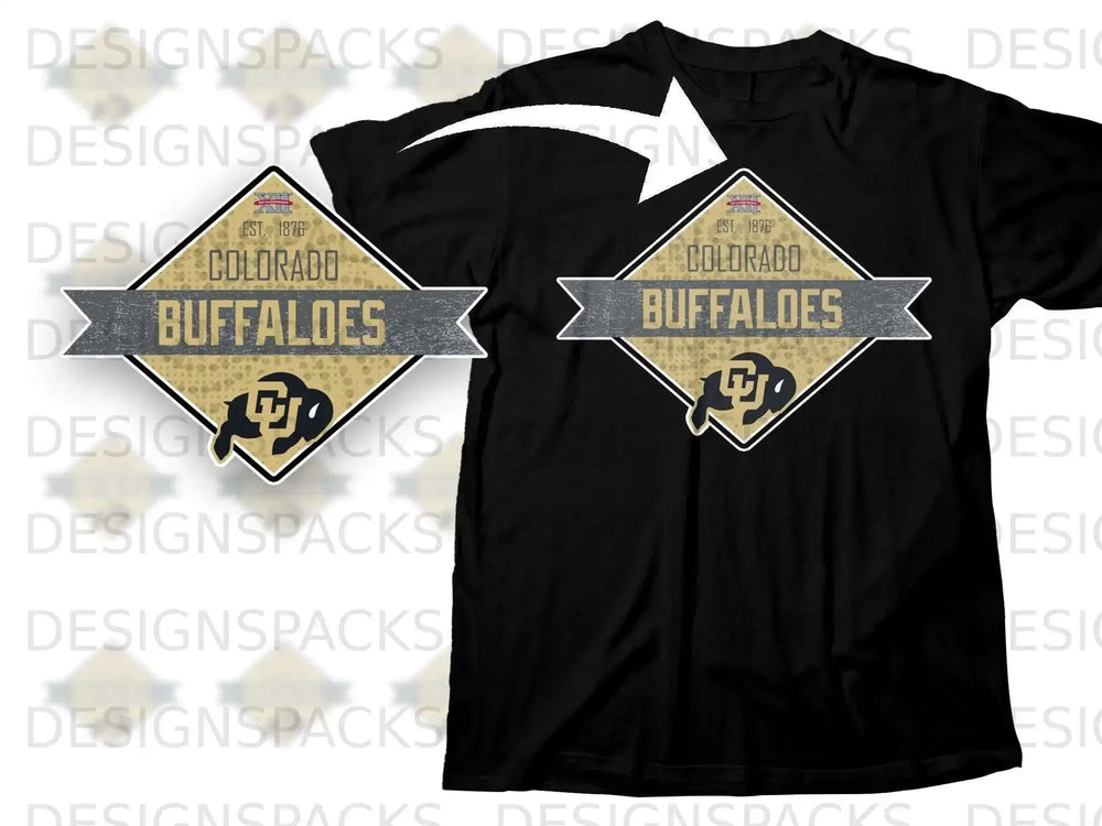 Colorado Buffaloes Est 1876 Graphic T-Shirt