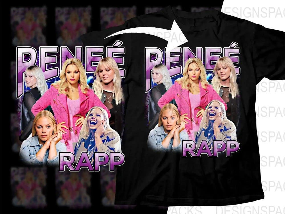 Colorful Bootleg Png Digital Download featuring Reneé Rapp Movie Png Digital Download