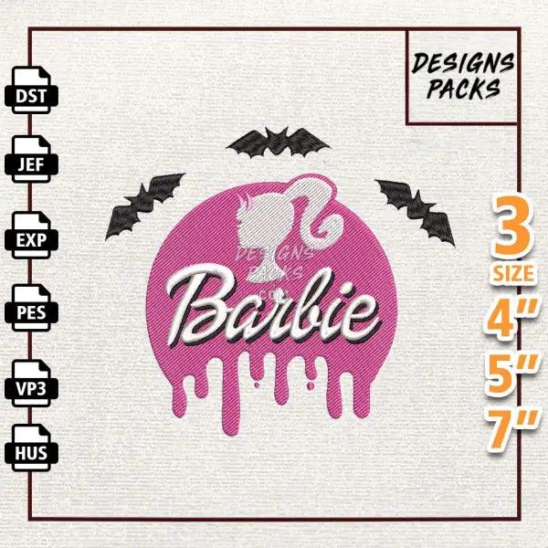 Come On Barbi Embroidery Design