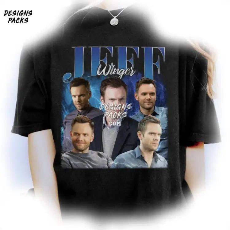 Community Movie Homage Tv Jeff Winger Vintage Graphic Png Design