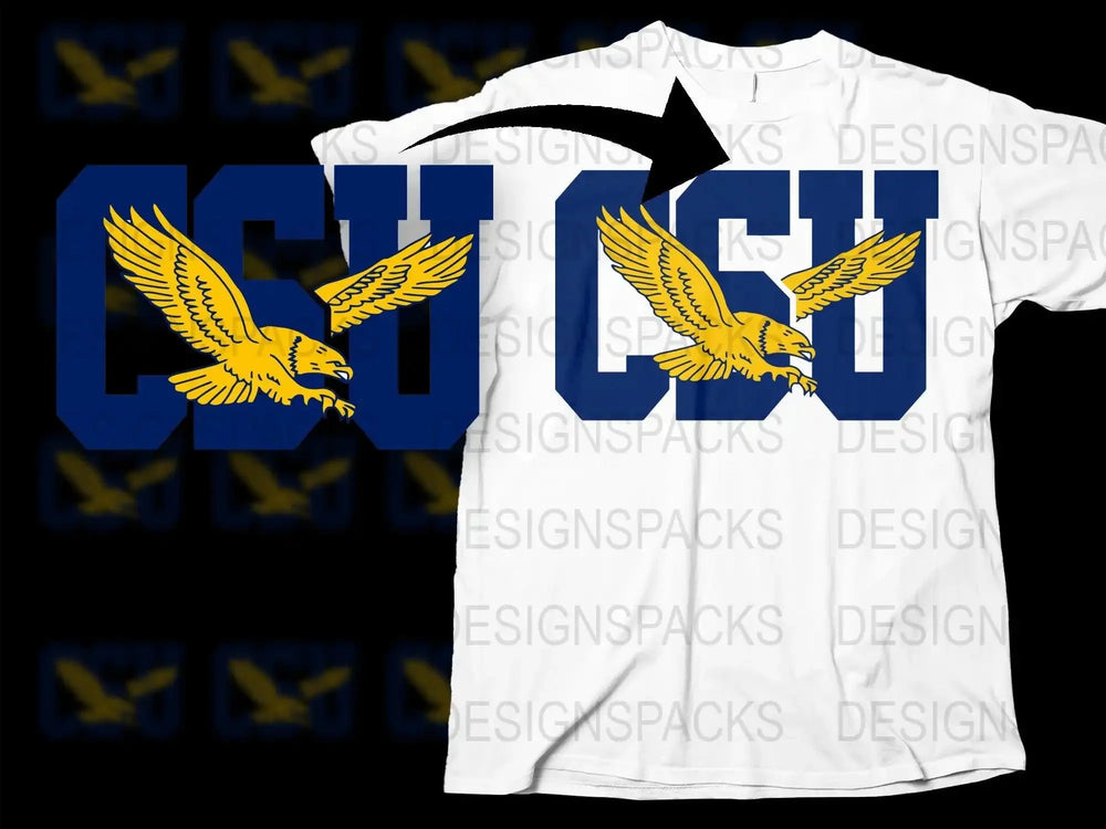 Coppin State Eagles College Football Png Digital Download