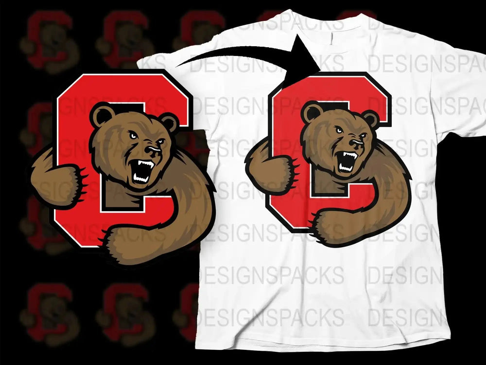 Cornell Big Red College Football Png Digital Download