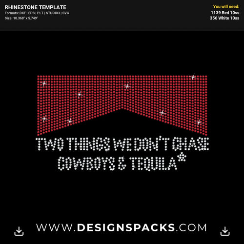 Cowboys Marlboro Rhinestone Digital Template