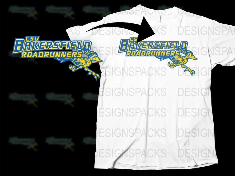 CSU Bakersfield Roadrunners College Football Png Digital Download