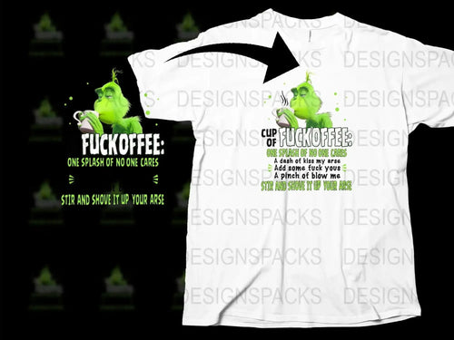 Graphic T-Shirt Funny Quote Green Monster Design, Casual Unisex White Tee for Adults