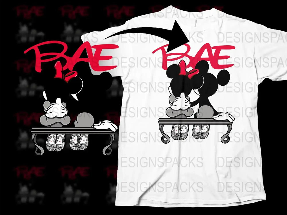 Cute Couple Silhouette Embrace BAE Bench Sitting Png Digital Download