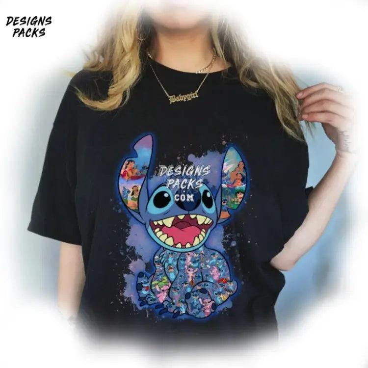 Cute Stitch Sublimate Cartoon Sublimation Png Design