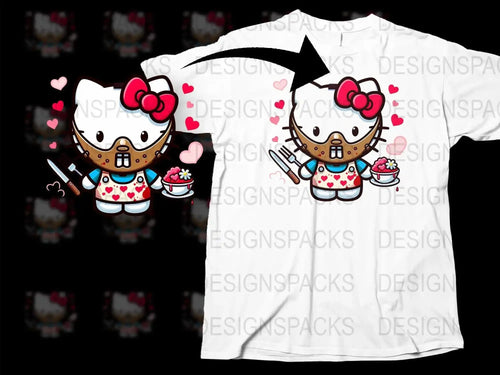 Cute Valentine Hannibal Lecter Parody Png Digital Download