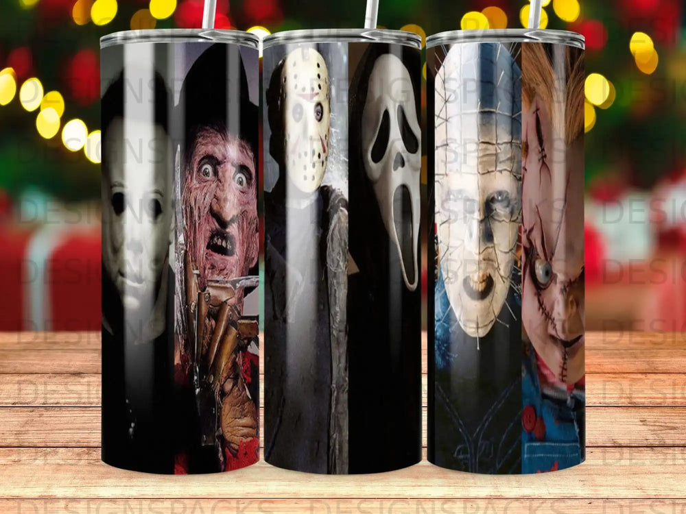 Classic Horror Movie Villains Character Group Tumbler product type