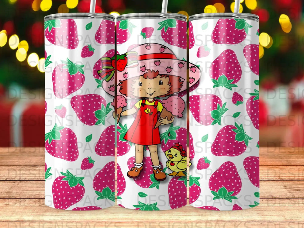 Strawberry Shortcake Chick Ice Cream Pattern product type