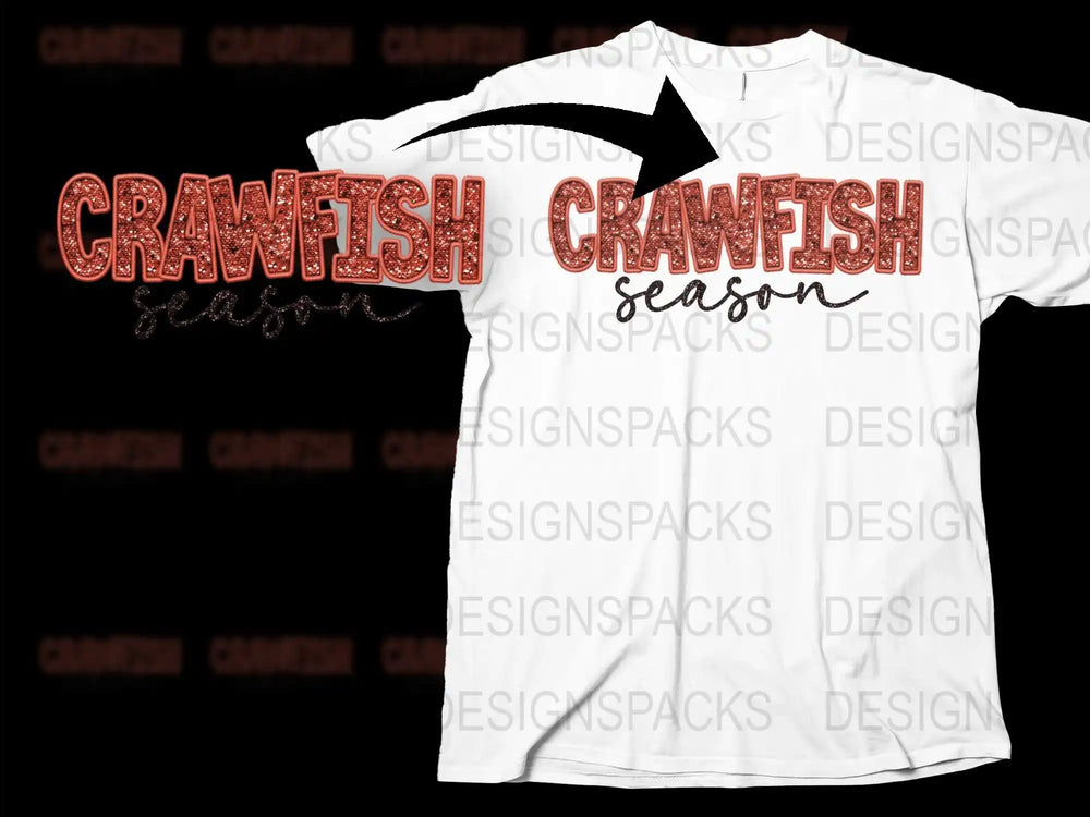 Crawfish Season Graphic T-Shirt, Fun Party Tee, Custom Crawfish Boil Shirt, Southern Style Casual Wear