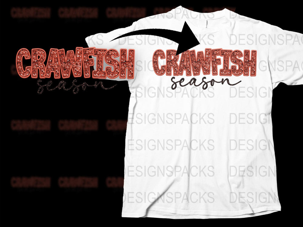 Crawfish Season Graphic T-Shirt, Fun Party Tee, Custom Crawfish Boil Shirt, Southern Style Casual Wear