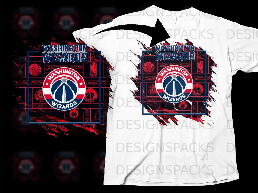 Washington Wizards Graphic Tee Shirt Sportswear