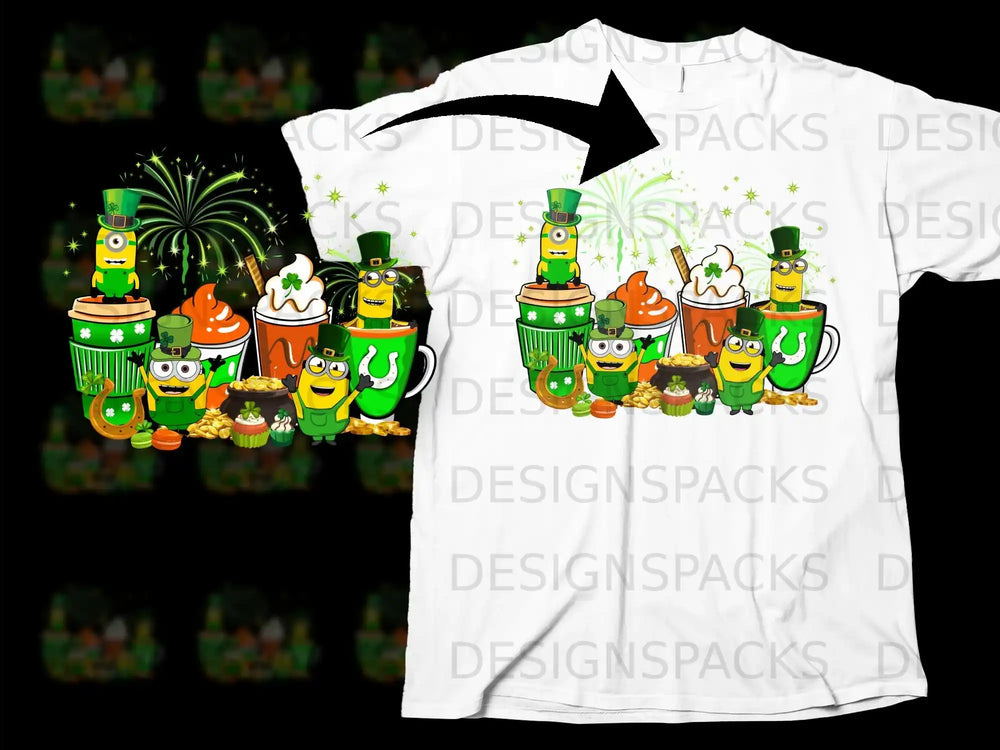 Minions Leprechaun Shamrocks Gold Fireworks product type