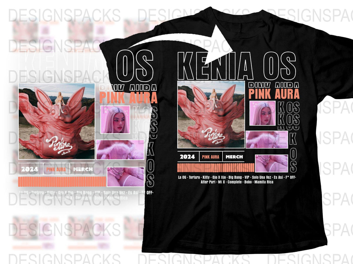 Kenia Anime Inspired T-Shirt, Pink Hair Character, Bold Graphic Tee, Otaku Fashion, Unique Manga Shirt Design