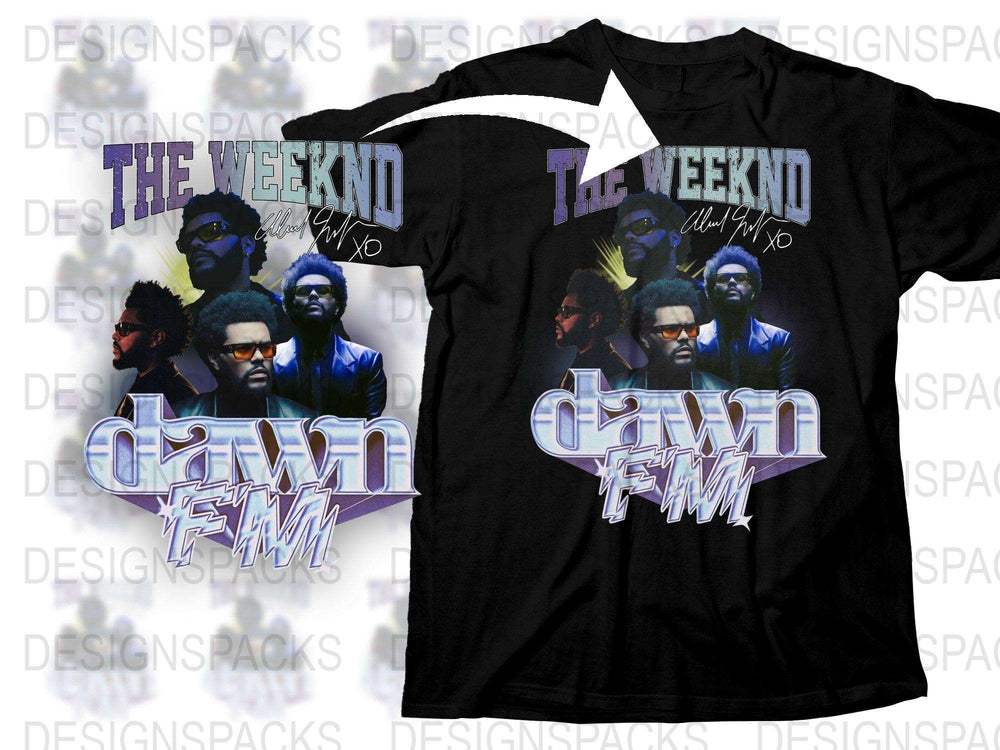 The Weekend Inspired Graphic T-Shirt, Retro Style Band Tee, Vintage Concert Shirt, Music Fan Apparel