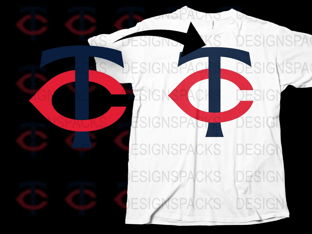 Bold Red and Blue Circle Logo T-Shirt, Stylish Unisex Graphic Tee, Casual Sporty Top