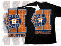 Load image into Gallery viewer, Houston Astros Baseball Fan Graphic T-Shirt
