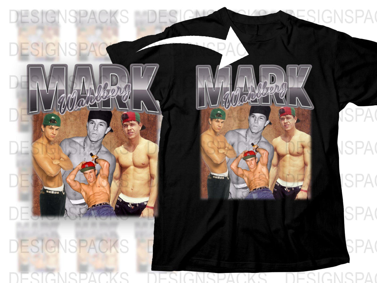 Mark Wahlberg Fan T-Shirt, Vintage 90s Inspired Graphic Tee, Retro Celebrity Fashion, Unisex Top