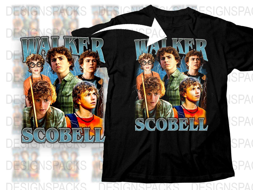Vintage Inspired Graphic Tee, Retro Walker Scobell Print T-Shirt, Unisex Fashion Top