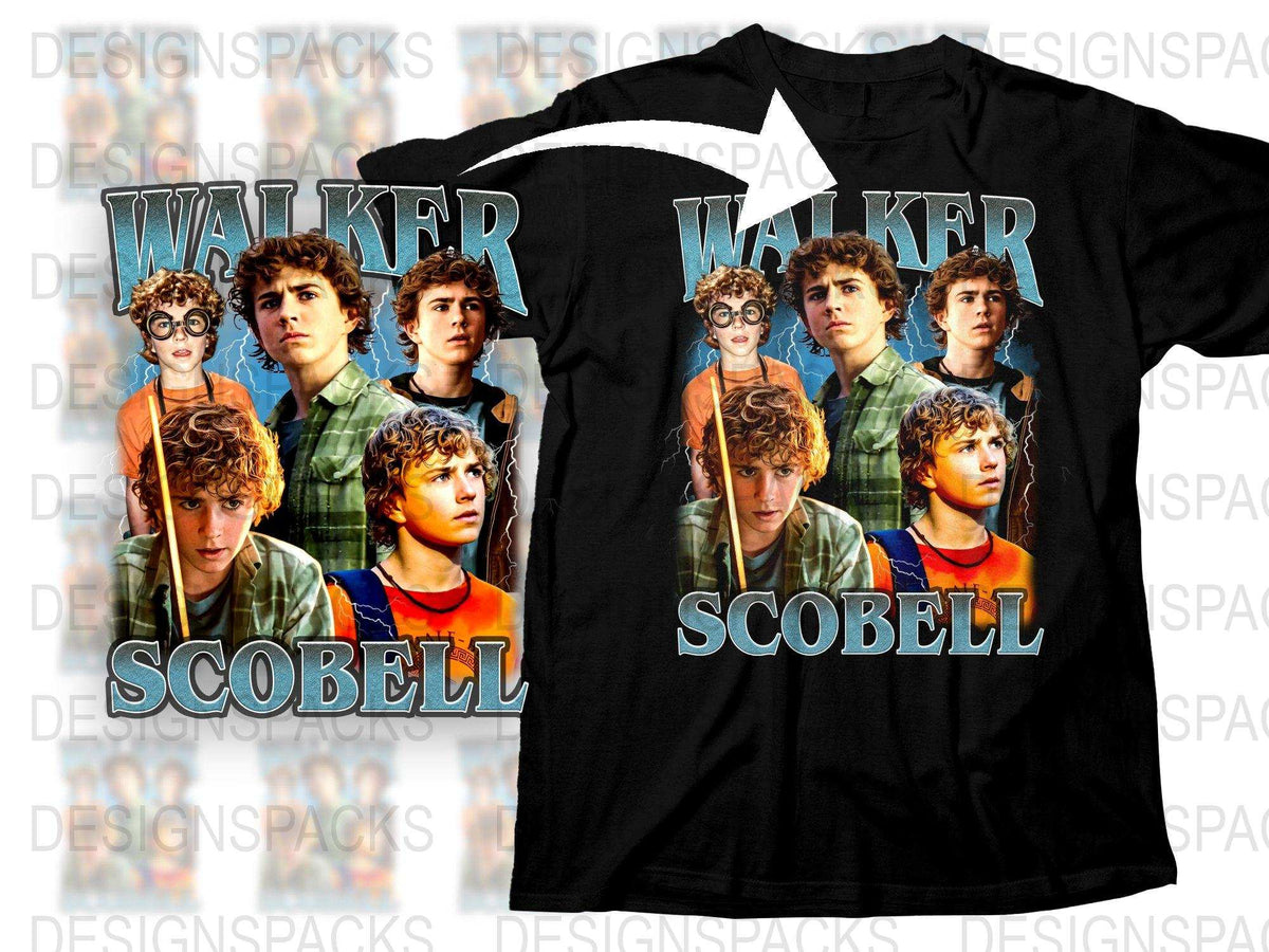 Vintage Inspired Graphic Tee, Retro Walker Scobell Print T-Shirt, Unisex Fashion Top