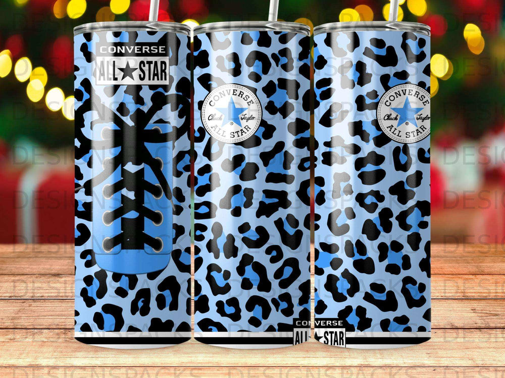 Blue Leopard Converse All Star Chuck Taylor product type