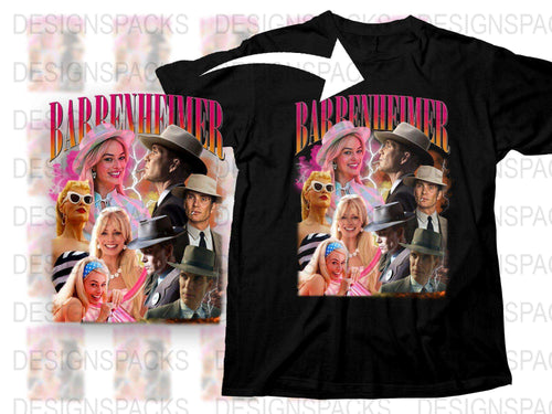 Vintage Movie Collage T-Shirt, Classic Film Character Retro Tee, Unique Graphic Unisex Shirt