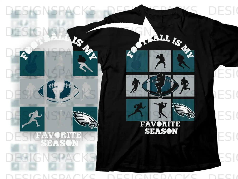 Football Is My Favorite Season Players Design product type