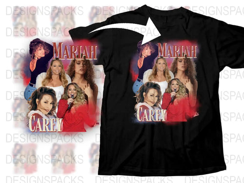 Mariah Carey Graphic T-Shirt, Classic Pop Diva Tee, Vintage Style, Music Icon Apparel, Fan Gift Idea