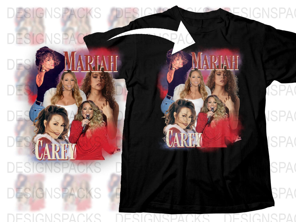 Mariah Carey Graphic T-Shirt, Classic Pop Diva Tee, Vintage Style, Music Icon Apparel, Fan Gift Idea