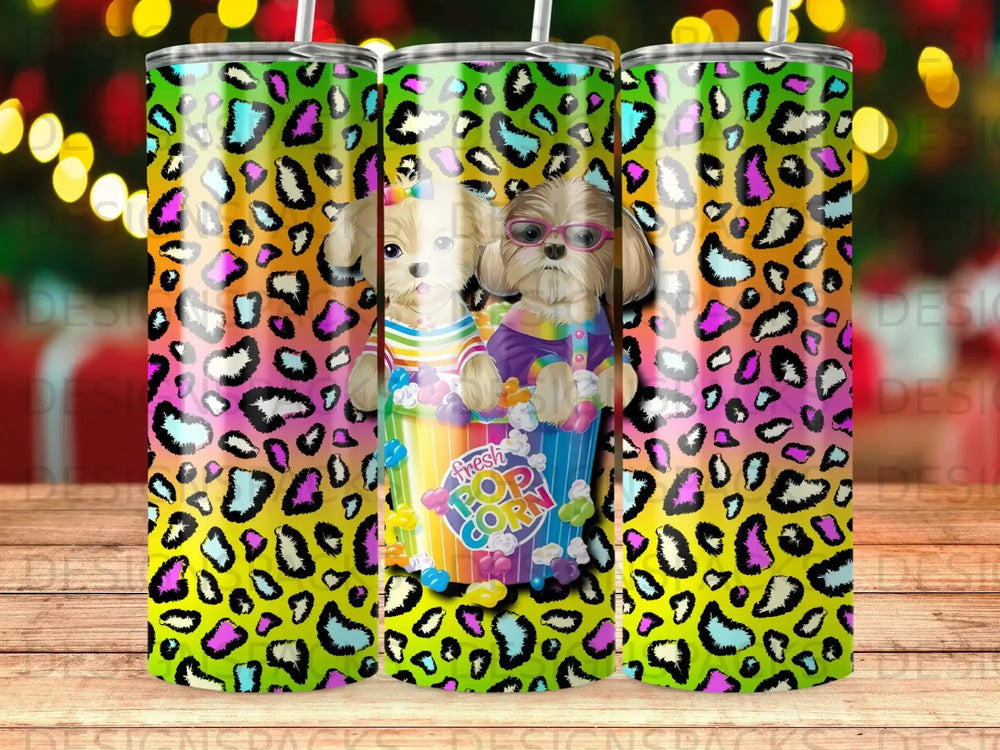 Rainbow Leopard Fresh POP CORN Dogs Cute Design product type