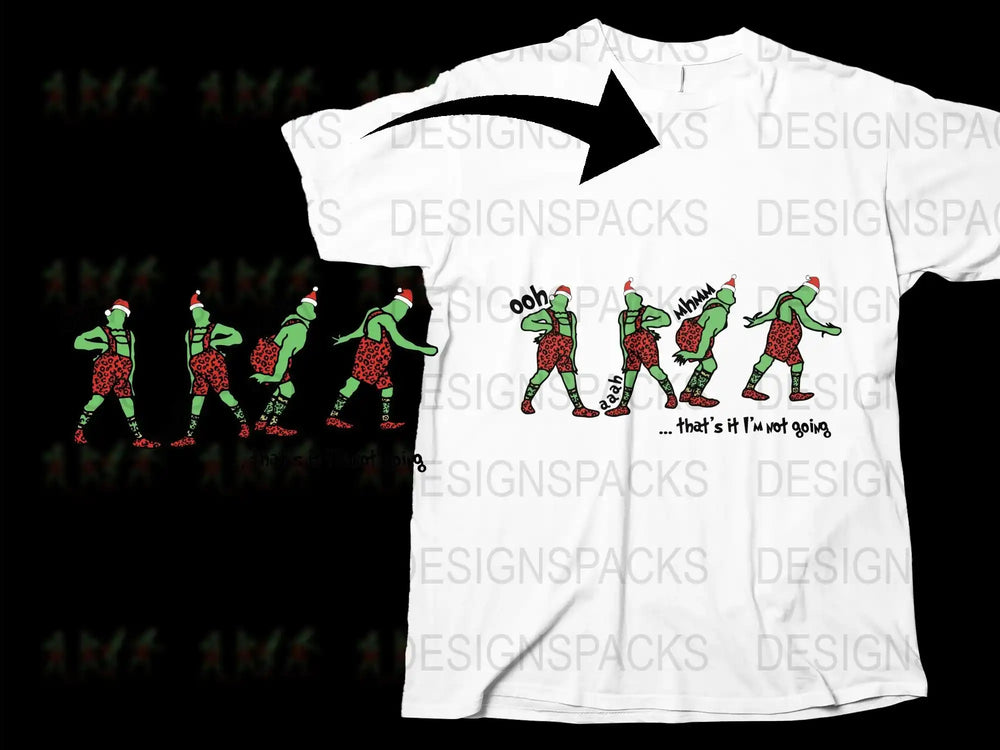 Funny Christmas Elf T-Shirt, Holiday Humor Graphic Tee, Unique Quote Men's Shirt, Festive Winter Apparel