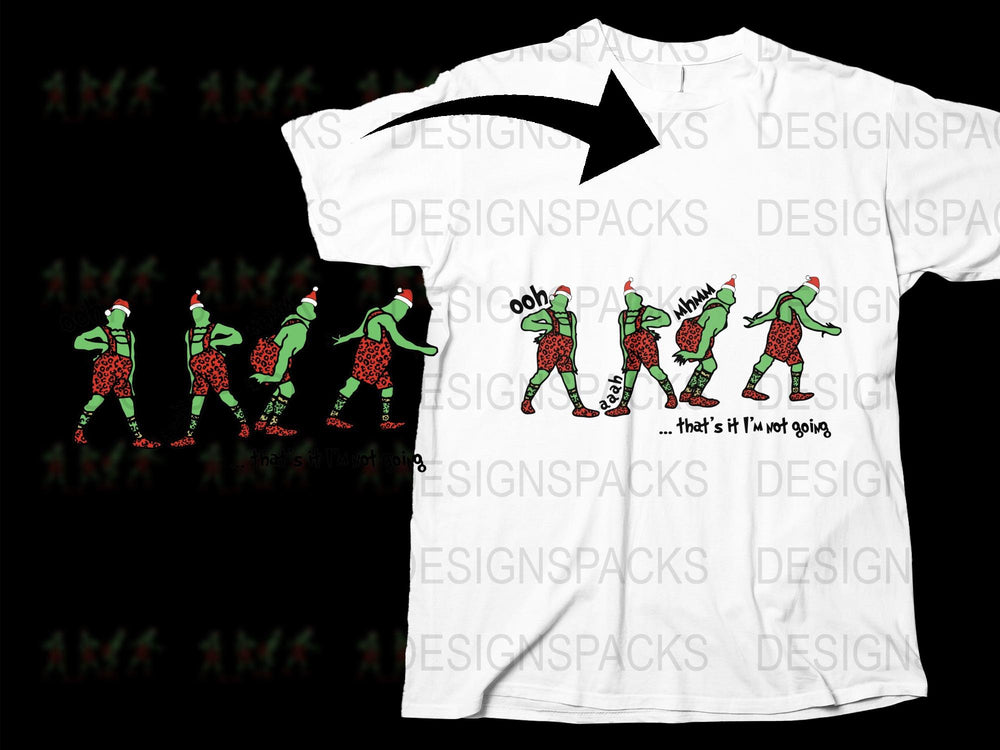 Funny Christmas Elf T-Shirt, Holiday Humor Graphic Tee, Unique Quote Men's Shirt, Festive Winter Apparel