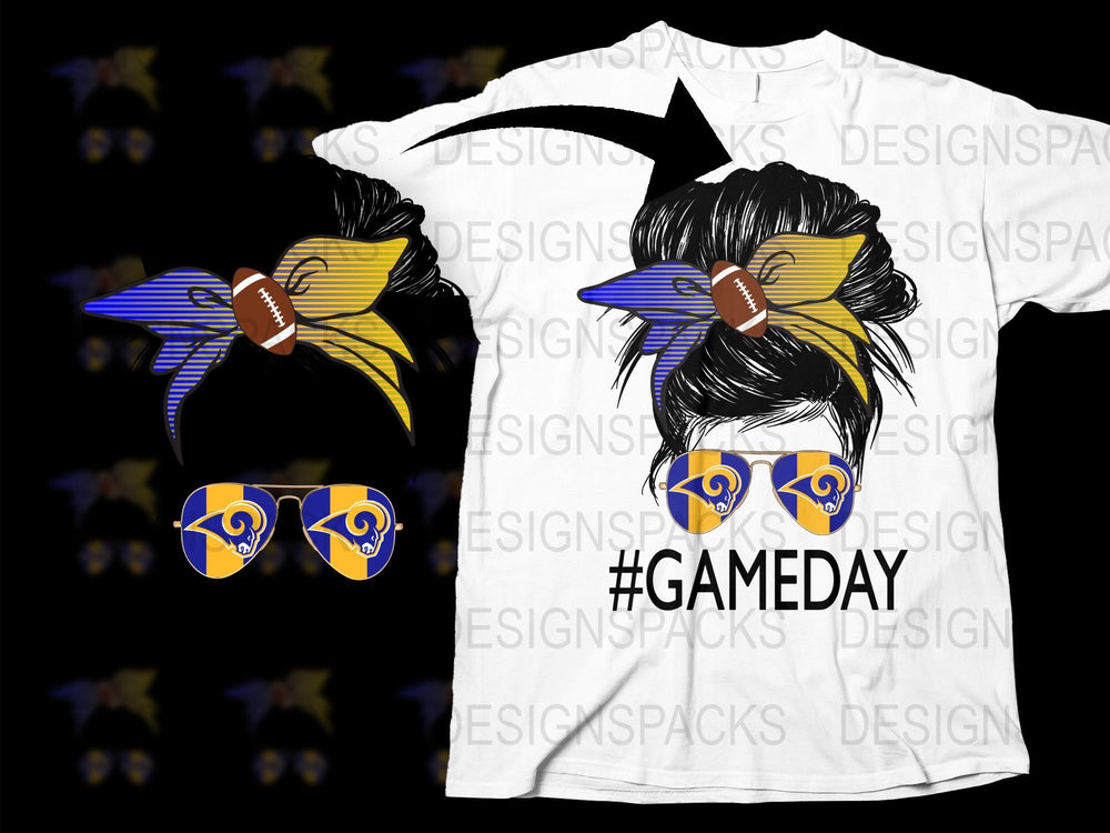 Game Day T-Shirt, Sports Fan Apparel, Football Graphic Tee, Stylish Women's Shirt, Trendy Casual Wear