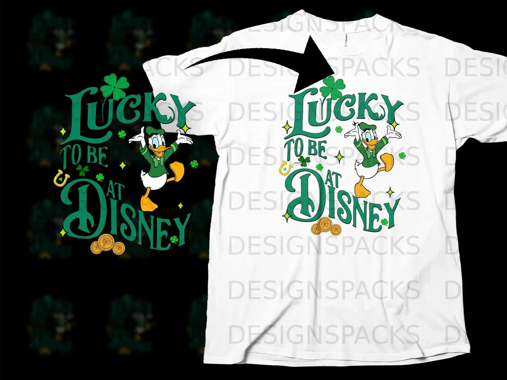St Patricks Lucky Donald Duck TO BE AT Disney product type
