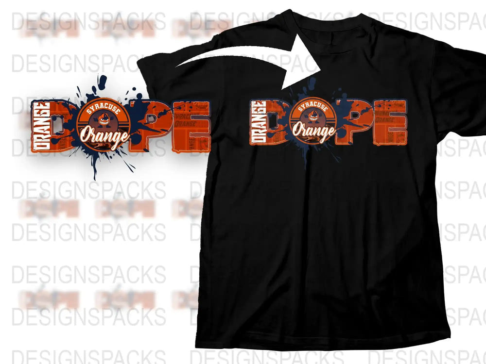Vintage Orange Sports Graphic T-Shirt, Classic Orange Lettering, Casual Wear, Unisex Tee