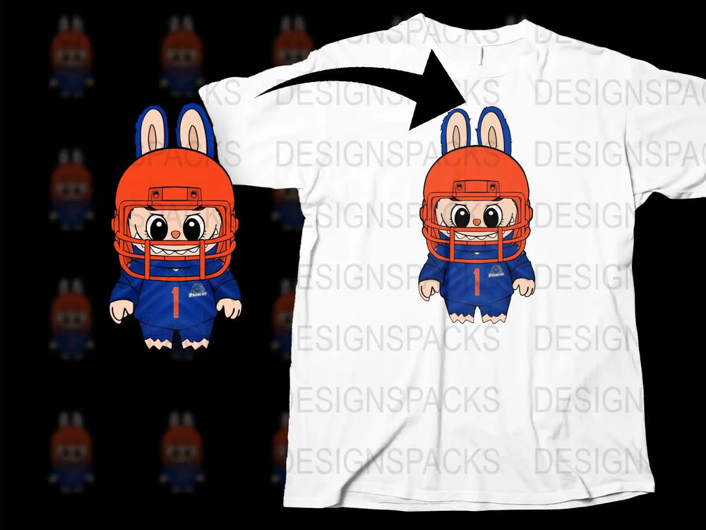 Cute Cartoon Animal Football Player Kids T-Shirt, Unique Graphic Design Sports Tee for Children